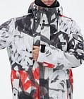 Dope Adept Snowboardjacka Herr Spray Black Red, Bild 8 av 9