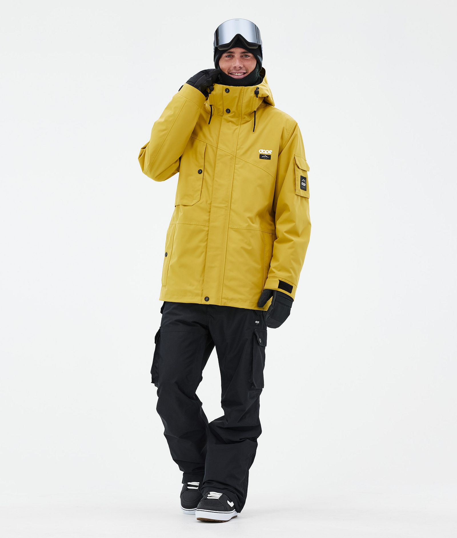 Dope Adept Snowboardjacka Herr Yellow, Bild 2 av 9