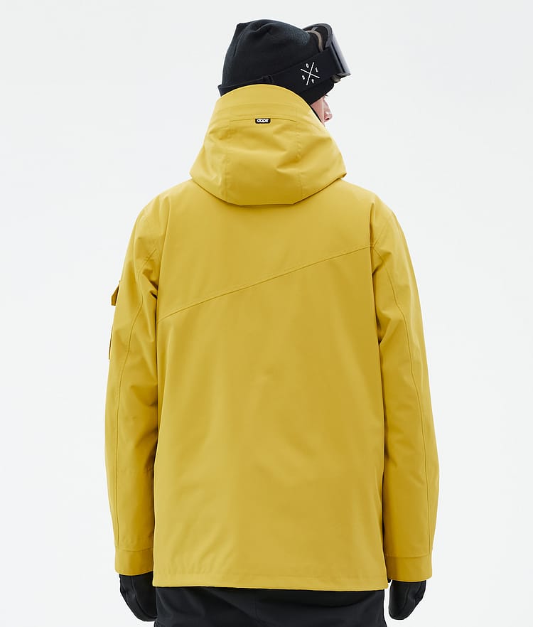 Dope Adept Snowboardjacka Herr Yellow, Bild 6 av 9