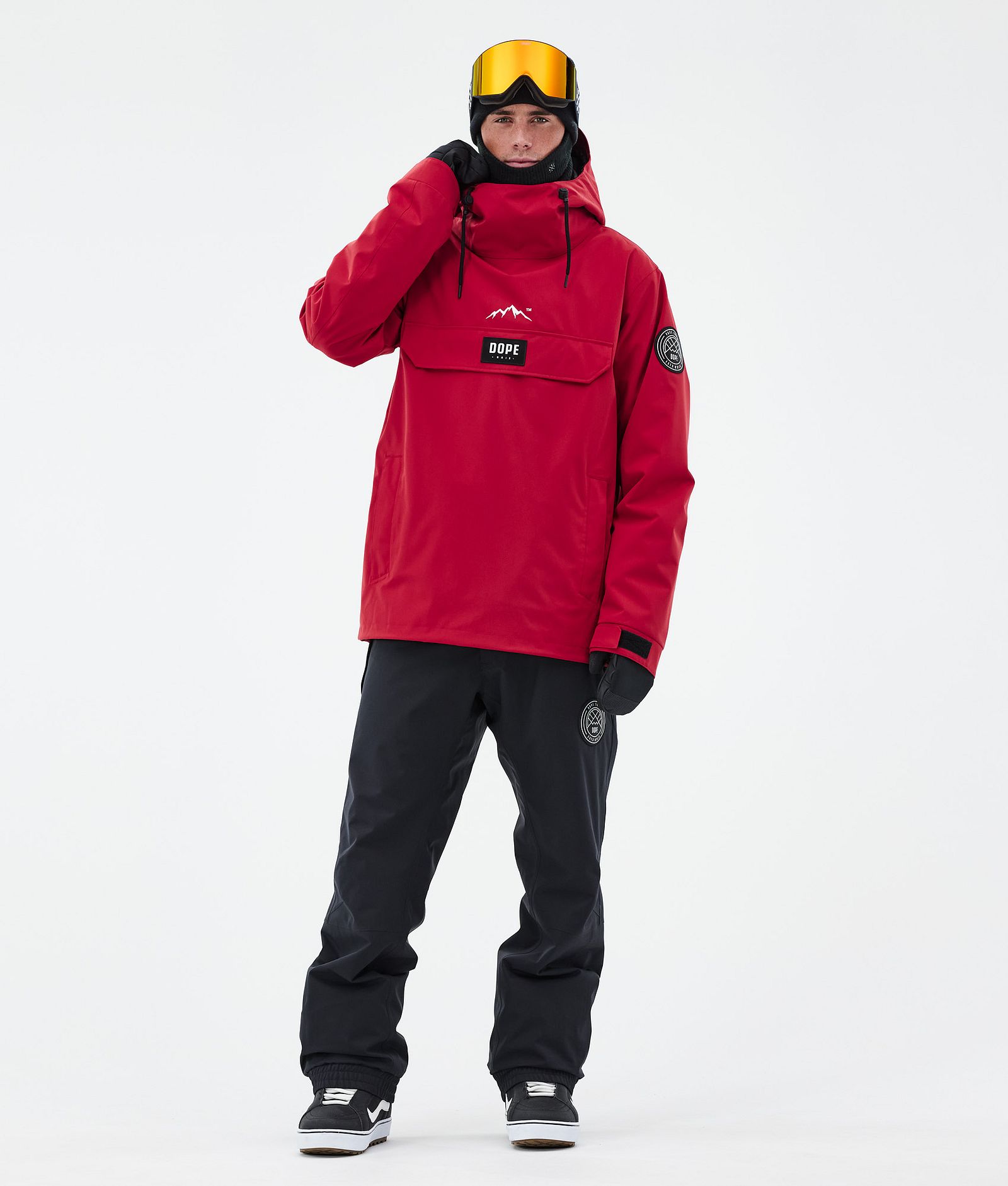 Dope Blizzard Snowboardjacka Herr Deep Red, Bild 2 av 8