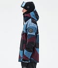 Dope Blizzard Snowboardjacka Herr Shards Burgundy Blue, Bild 5 av 8