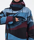 Dope Blizzard Skidjacka Herr Shards Burgundy Blue, Bild 8 av 8