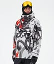 Dope Blizzard Snowboardjacka Herr Spray Black Red