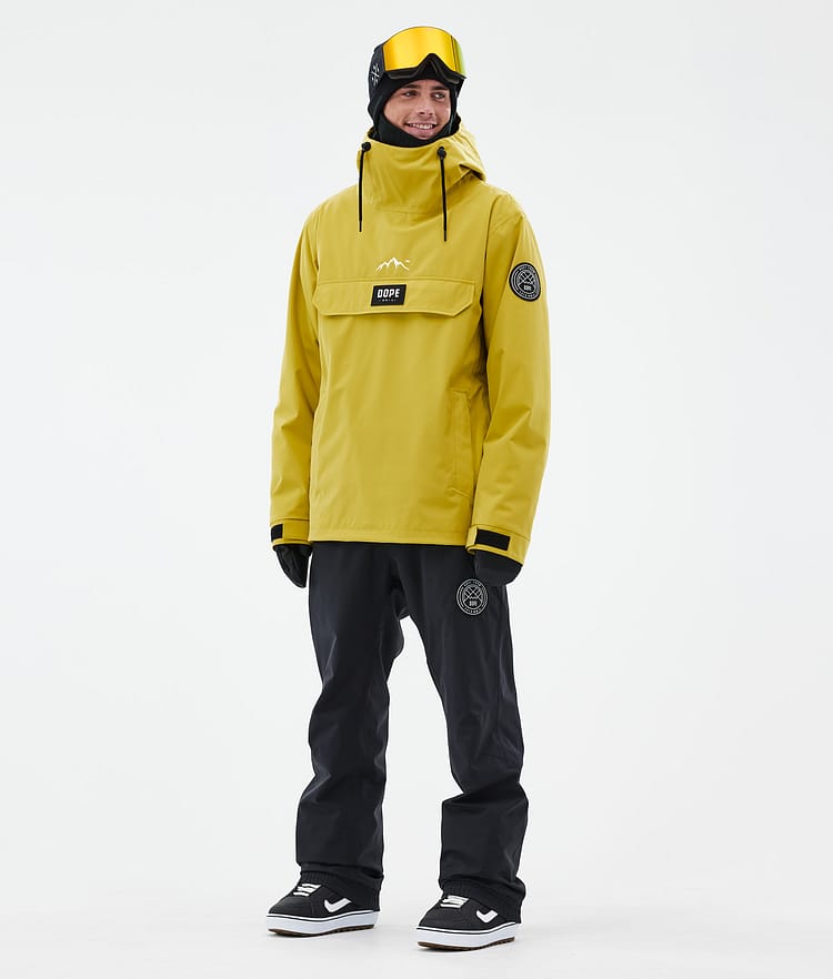 Dope Blizzard Snowboardjacka Herr Yellow, Bild 2 av 8