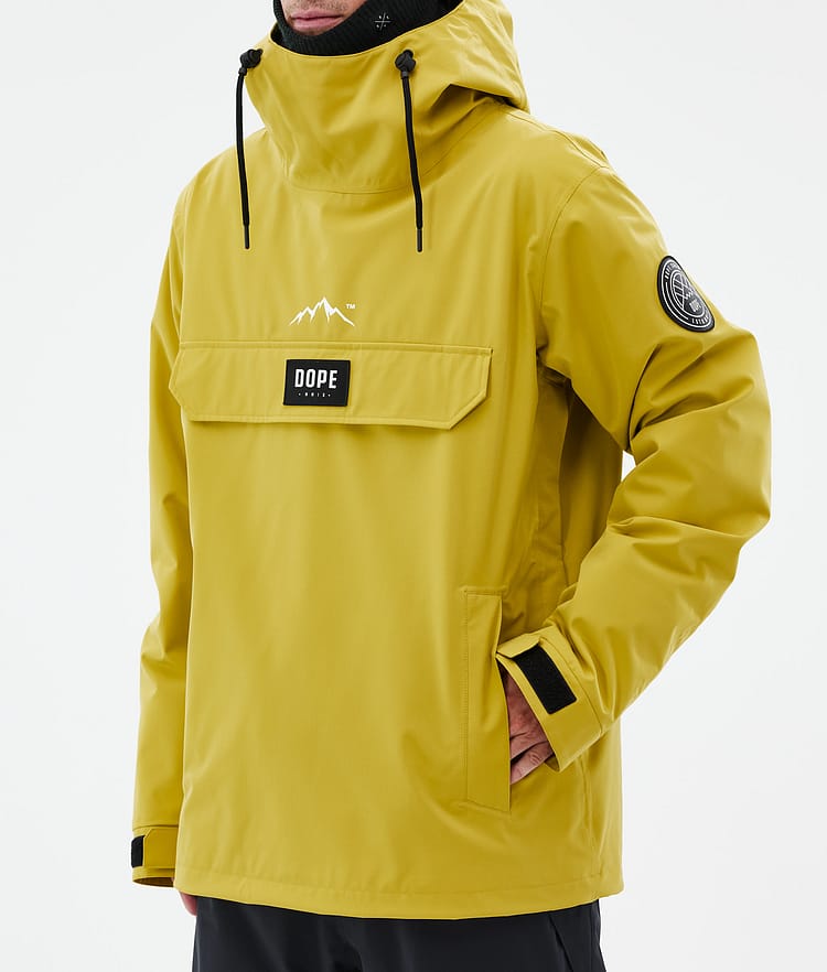 Dope Blizzard Snowboardjacka Herr Yellow, Bild 7 av 8