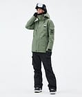 Dope Adept W Snowboardjacka Dam Moss Green, Bild 2 av 9