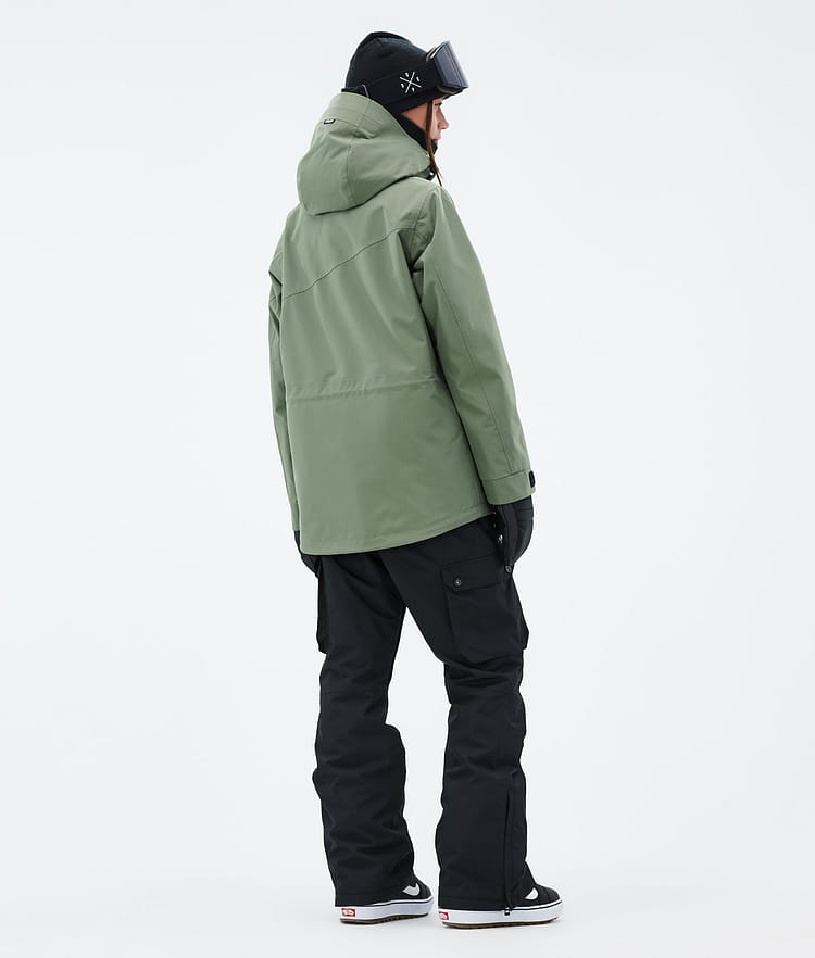 Dope Adept W Snowboardjacka Dam Moss Green, Bild 4 av 9