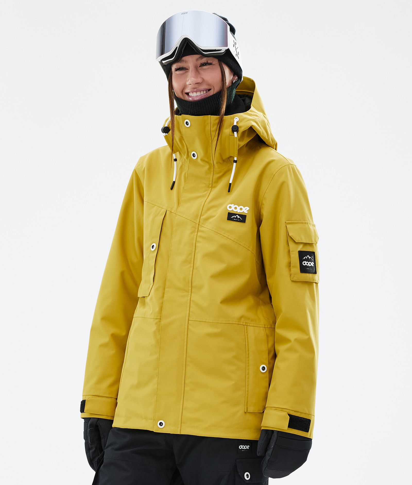 Dope Adept W Snowboardjacka Dam Yellow, Bild 1 av 9