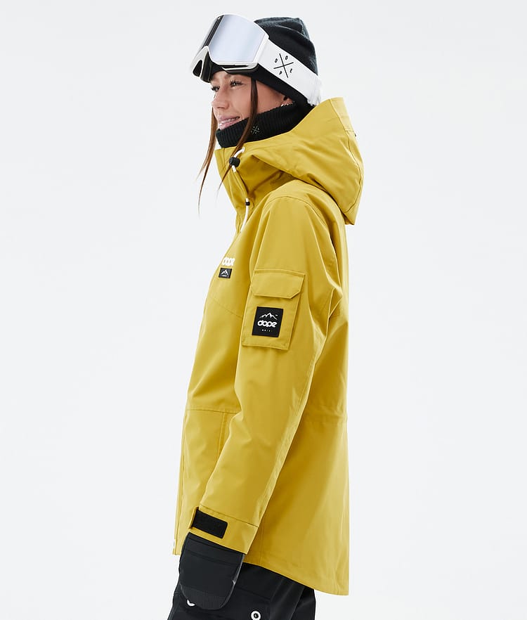 Dope Adept W Snowboardjacka Dam Yellow, Bild 5 av 9