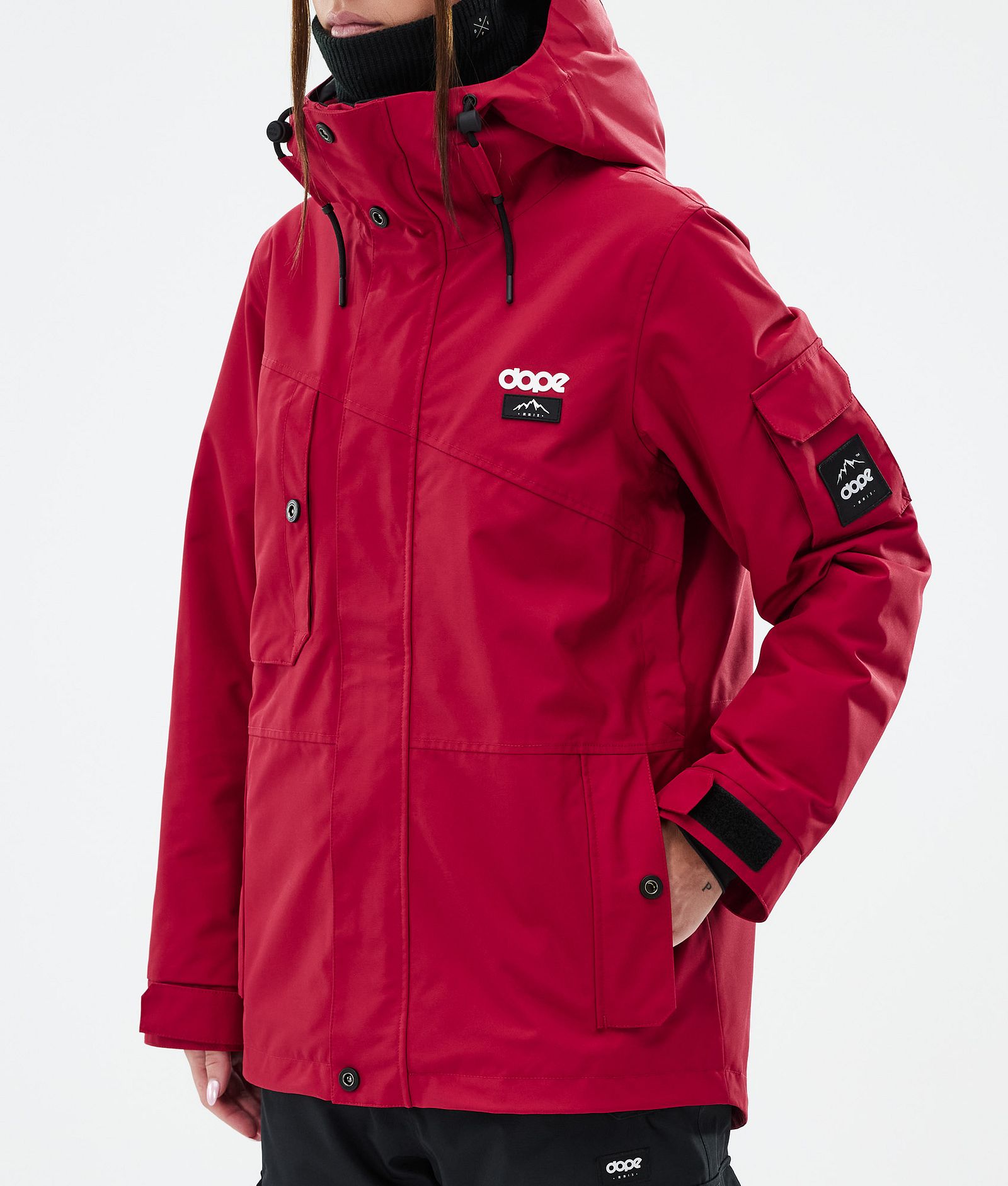 Dope Adept W Snowboardjacka Dam Deep Red, Bild 7 av 9