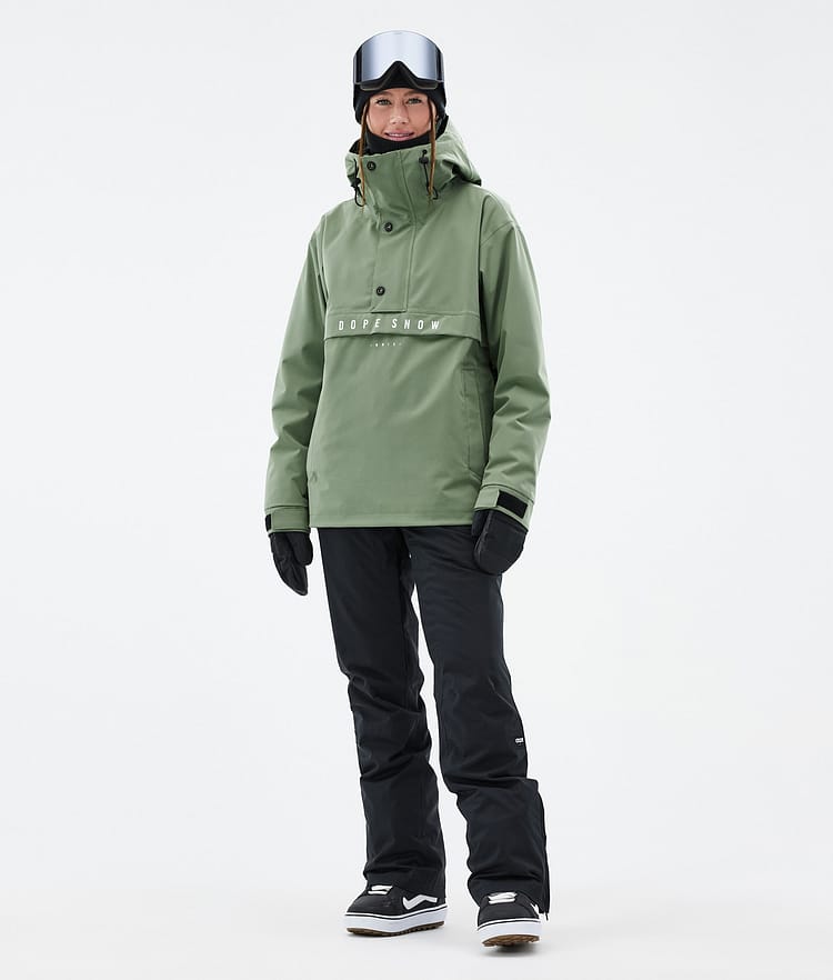 Dope Legacy W Snowboardjacka Dam Moss Green, Bild 2 av 8