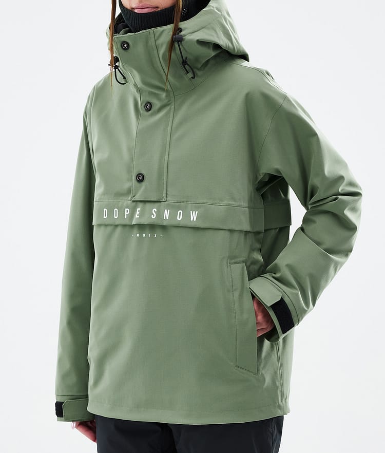 Dope Legacy W Snowboardjacka Dam Moss Green, Bild 7 av 8