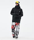 Dope Iconic Snowboardbyxa Herr Spray Black Red, Bild 2 av 7