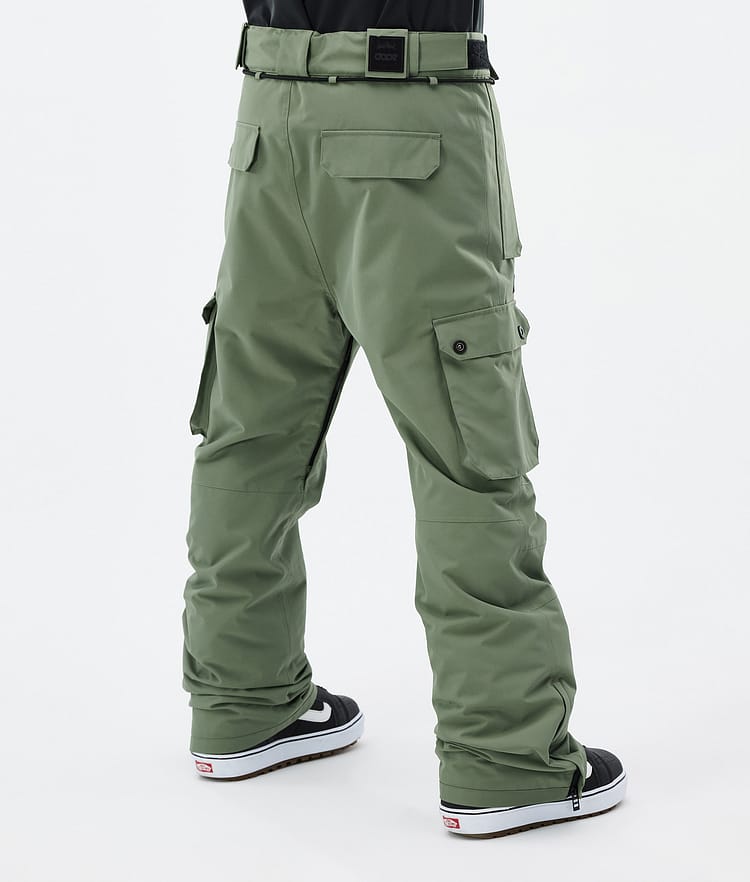 Dope Iconic Snowboardbyxa Herr Moss Green, Bild 4 av 7