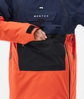 Montec Doom Snowboardjacka Herr Dark Blue/Black/Orange, Bild 9 av 11