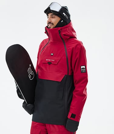 Montec Doom Snowboardjacka Man Deep Red/Black