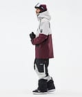 Montec Doom Snowboardjacka Herr Light Grey/Black/Burgundy, Bild 4 av 11