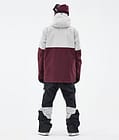 Montec Doom Snowboardjacka Herr Light Grey/Black/Burgundy, Bild 5 av 11