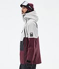 Montec Doom Skidjacka Herr Light Grey/Black/Burgundy, Bild 6 av 11