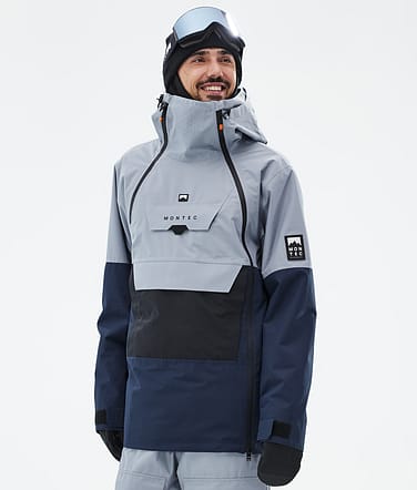 Montec Doom Snowboardjacka Man Soft Blue/Black/Dark Blue