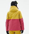 Montec Doom W Snowboardjacka Dam Yellow/Black/Light Red, Bild 7 av 11