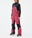 Montec Fawk W Snowboardbyxa Dam Light Red/Black