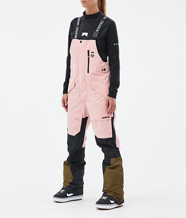 Montec Fawk W Snowboardbyxa Dam Soft Pink/Black/Fatigue