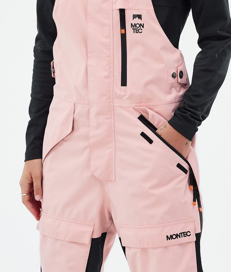 Montec Fawk W Snowboardbyxa Dam Soft Pink/Black/Fatigue, Bild 5 av 7