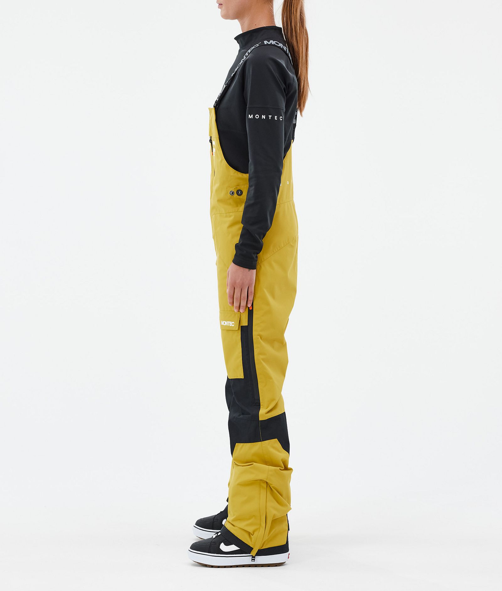 Montec Fawk W Snowboardbyxa Dam Yellow/Black, Bild 3 av 7