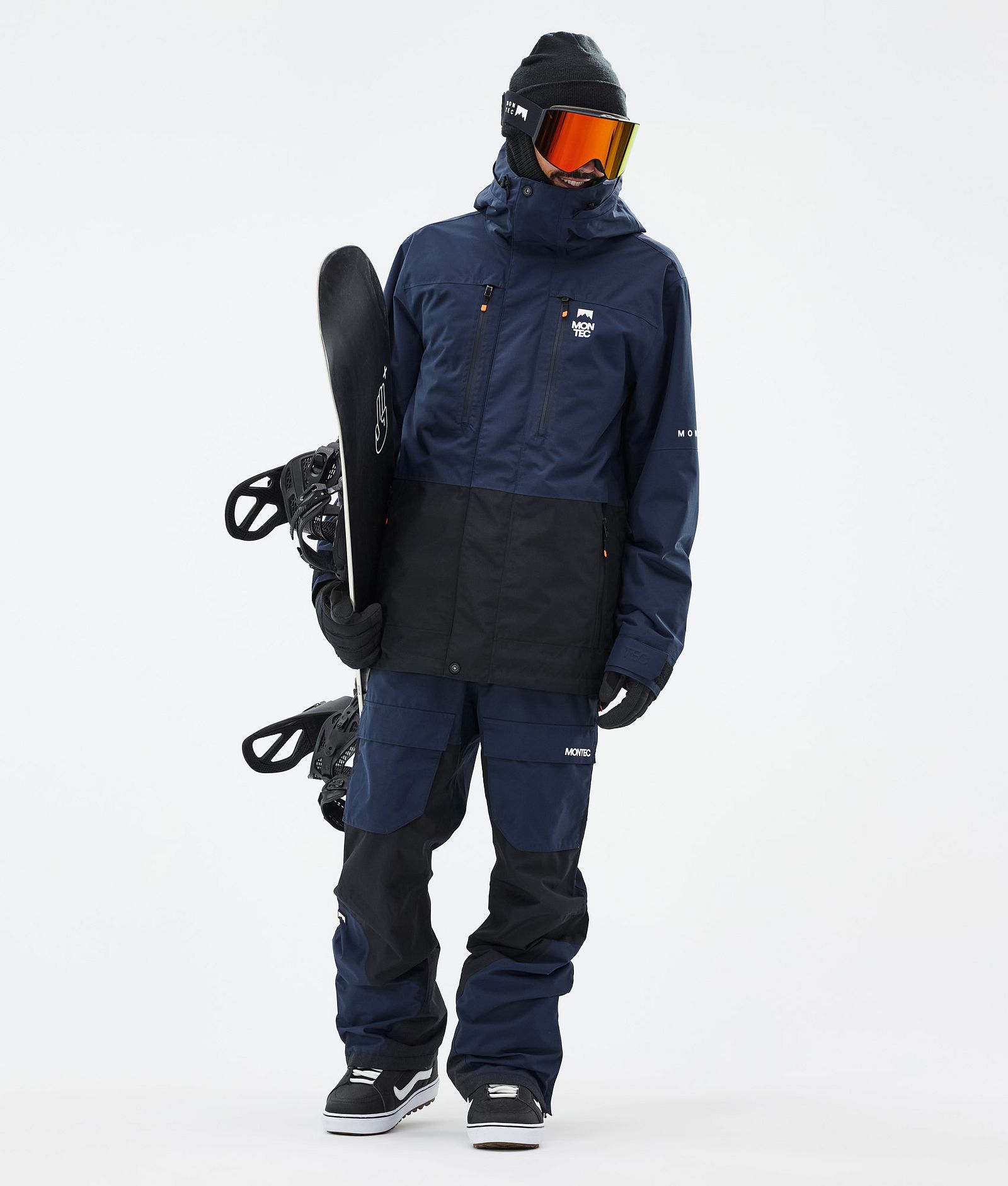 Montec Fawk Snowboardjacka Herr Dark Blue/Black, Bild 3 av 10