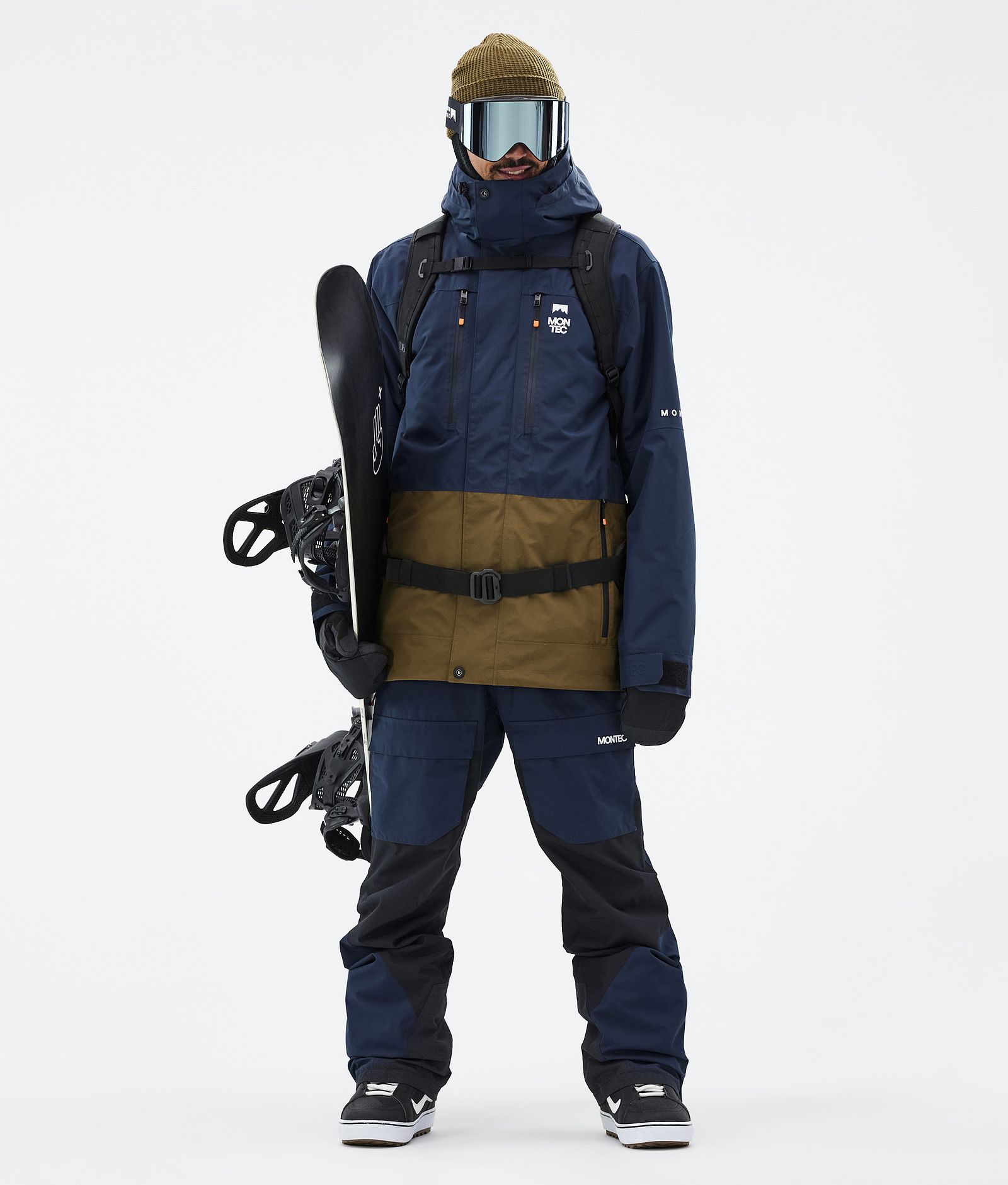 Montec Fawk Snowboardjacka Herr Dark Blue/Fatigue, Bild 3 av 10