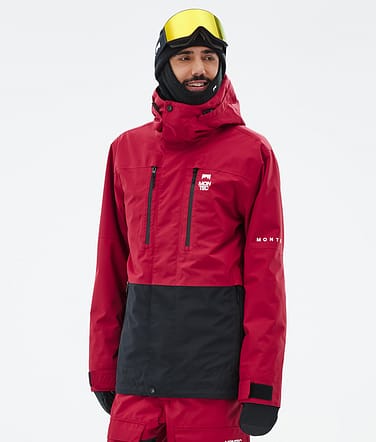 Montec Fawk Snowboardjacka Man Deep Red/Black