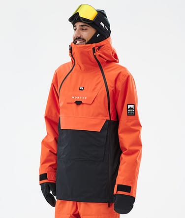 Montec Doom Skidjacka Man Orange/Black