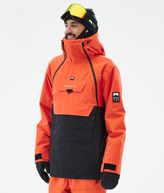 Montec Doom Skidjacka Herr Orange/Black