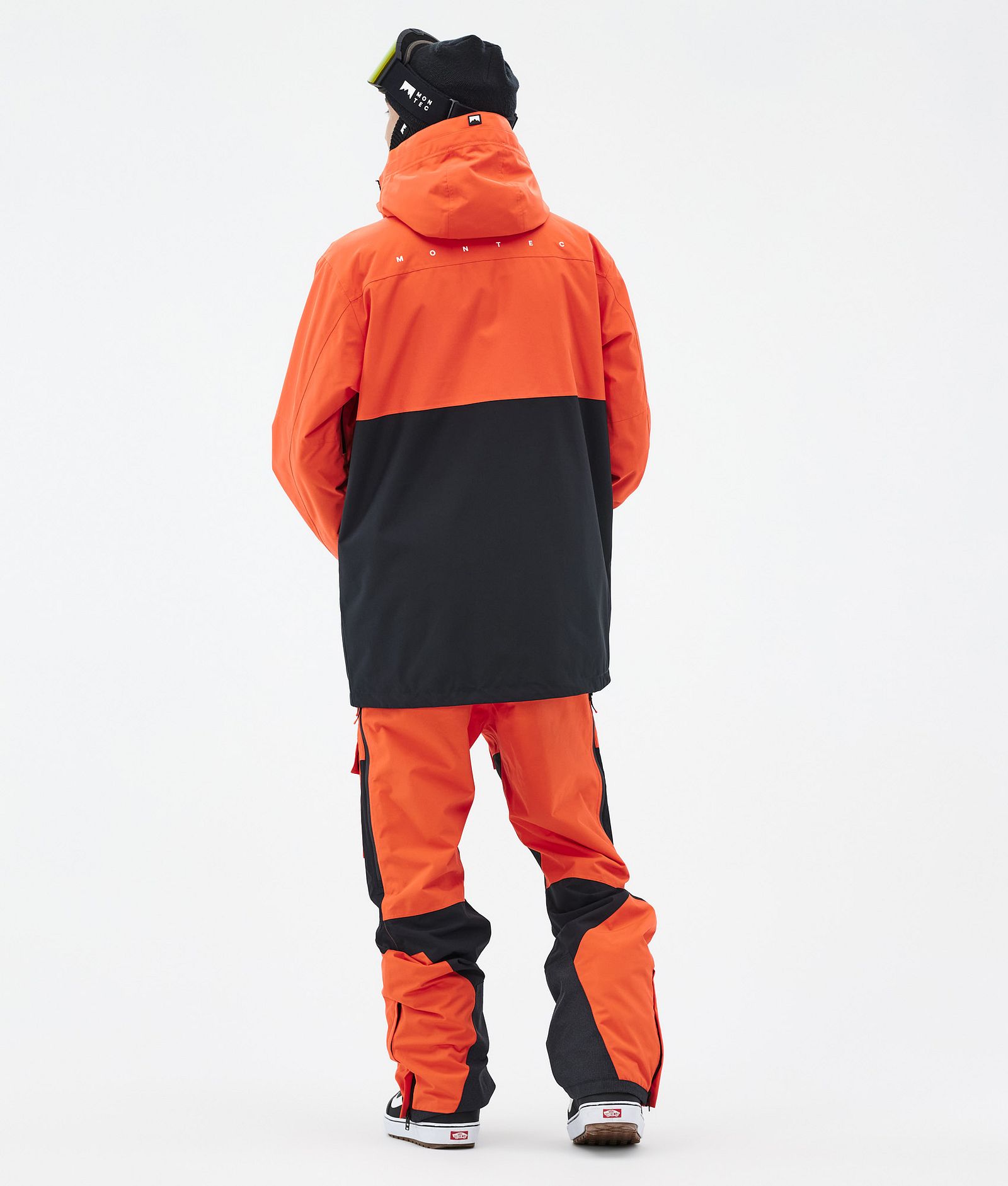 Montec Doom Snowboardjacka Herr Orange/Black, Bild 5 av 11