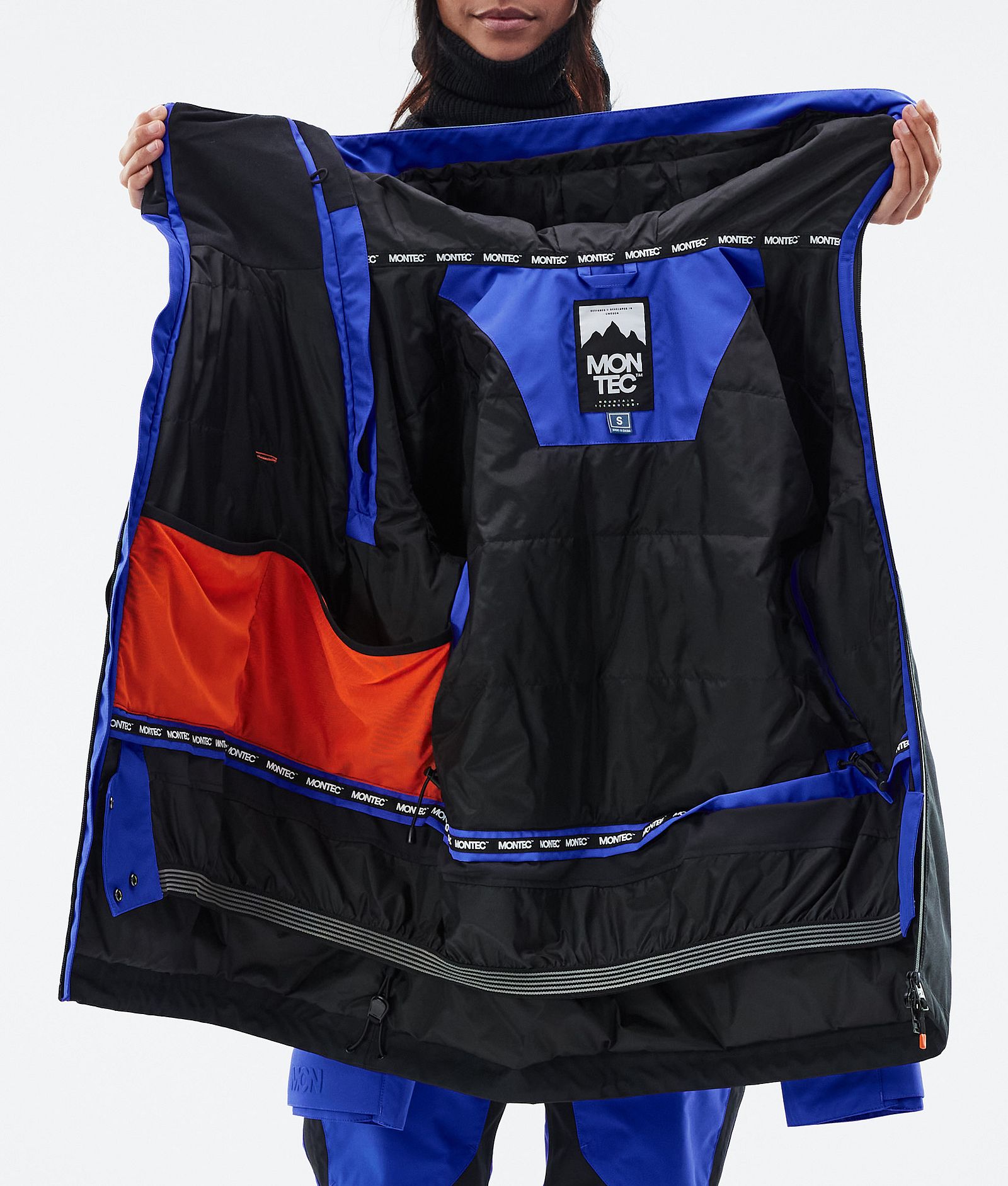 Montec Doom W Snowboardjacka Dam Cobalt Blue/Black, Bild 11 av 11