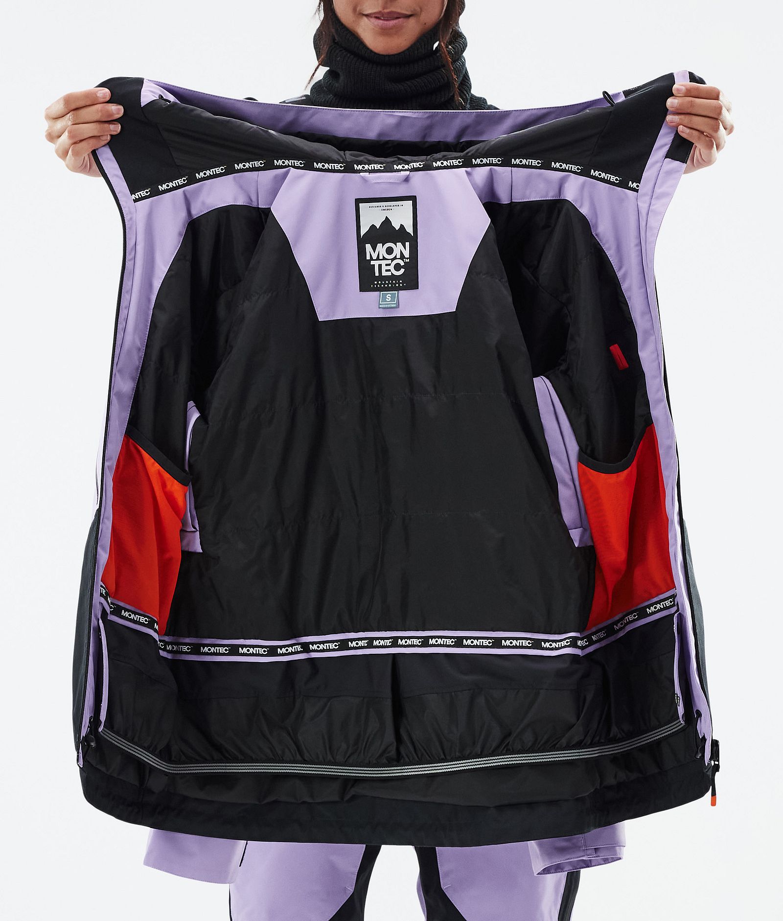 Montec Moss W Snowboardjacka Dam Faded Violet/Black, Bild 10 av 10