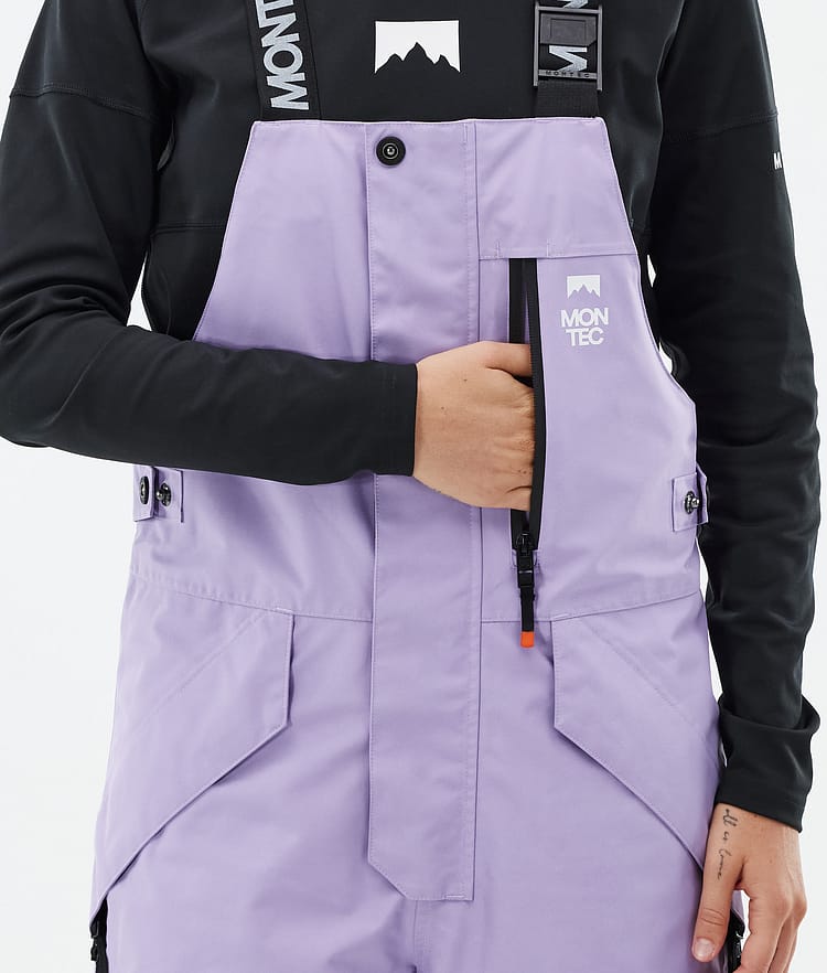 Montec Fawk W Snowboardbyxa Dam Faded Violet/Black, Bild 6 av 7