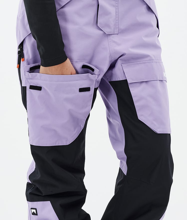 Montec Fawk W Snowboardbyxa Dam Faded Violet/Black, Bild 7 av 7