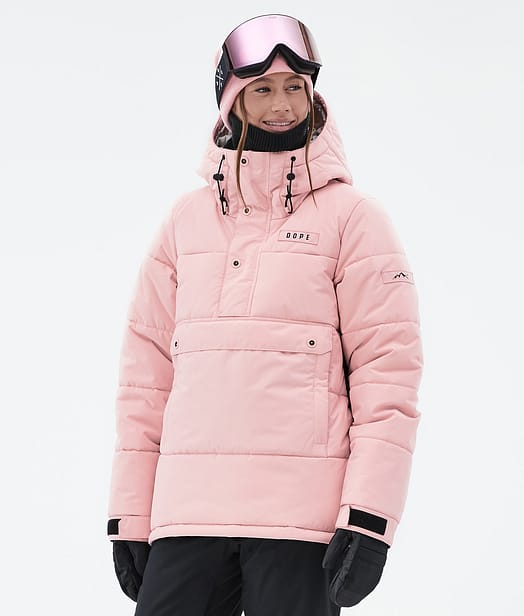 Dope Puffer W Snowboardjacka Dam Soft Pink