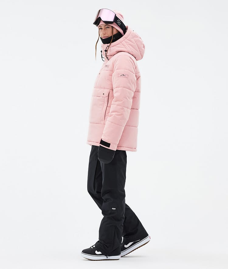 Dope Puffer W Snowboardjacka Dam Soft Pink, Bild 3 av 8