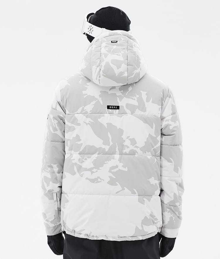 Dope Puffer Full Zip Skidjacka Herr Grey Camo, Bild 6 av 9