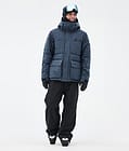 Dope Puffer Full Zip Skidjacka Herr Metal Blue, Bild 2 av 9