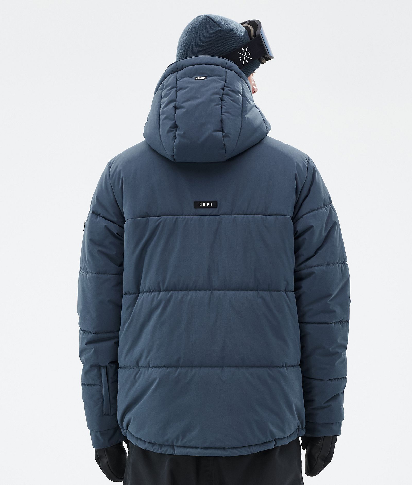 Dope Puffer Full Zip Skidjacka Herr Metal Blue, Bild 6 av 9