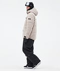 Dope Puffer Full Zip Snowboardjacka Herr Sand, Bild 3 av 9