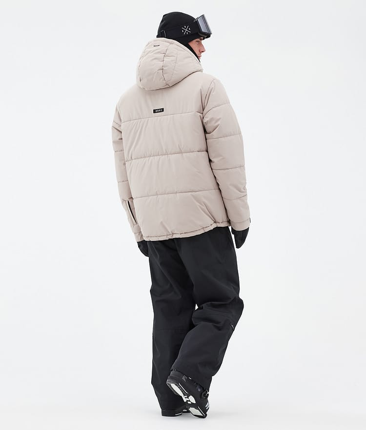 Dope Puffer Full Zip Skidjacka Herr Sand, Bild 4 av 9