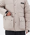 Dope Puffer Full Zip Snowboardjacka Herr Sand, Bild 8 av 9