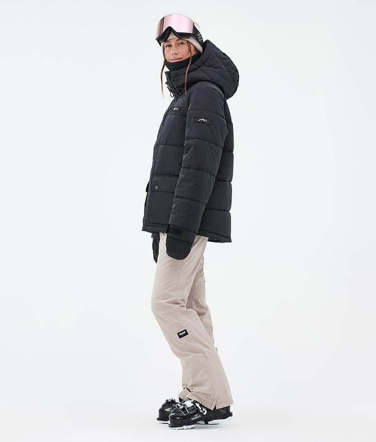 Dope Puffer W Full Zip Skidjacka Dam Black, Bild 3 av 9