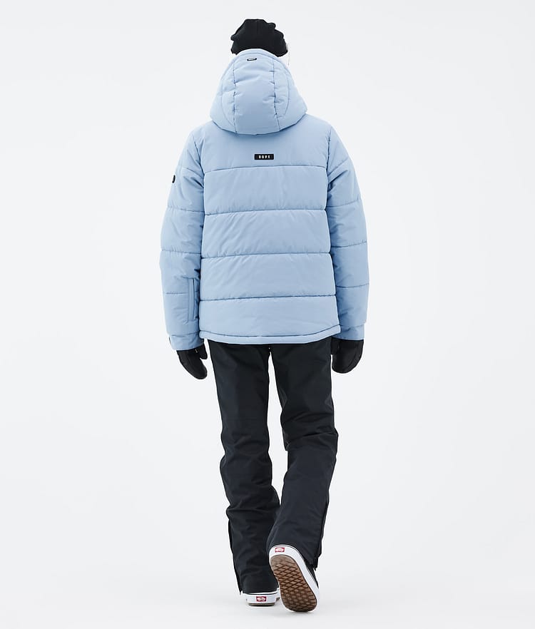 Dope Puffer W Full Zip Snowboardjacka Dam Light Blue, Bild 4 av 9