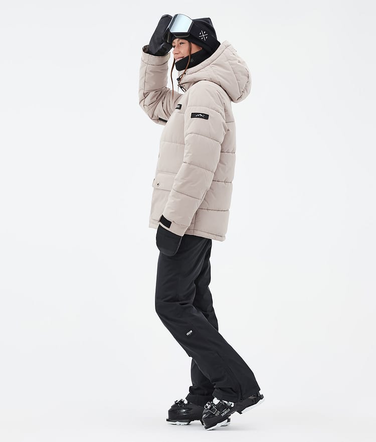 Dope Puffer W Full Zip Skidjacka Dam Sand, Bild 3 av 9